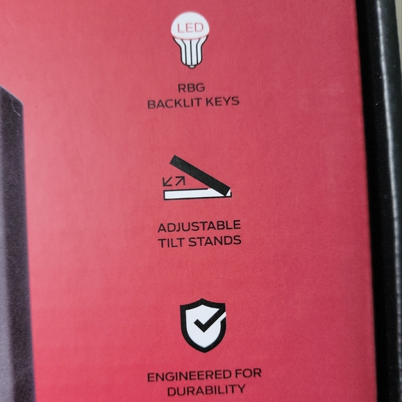 Monster LED GAMING Keyboard/ RGB Metal Keyboard New In Box - Picture 7 of 7